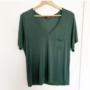 Aritzia Wilfred Free Green Libre Tee